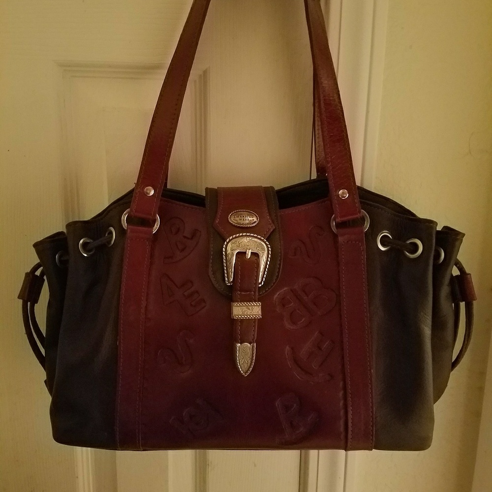 American West Two-Tone Satchel